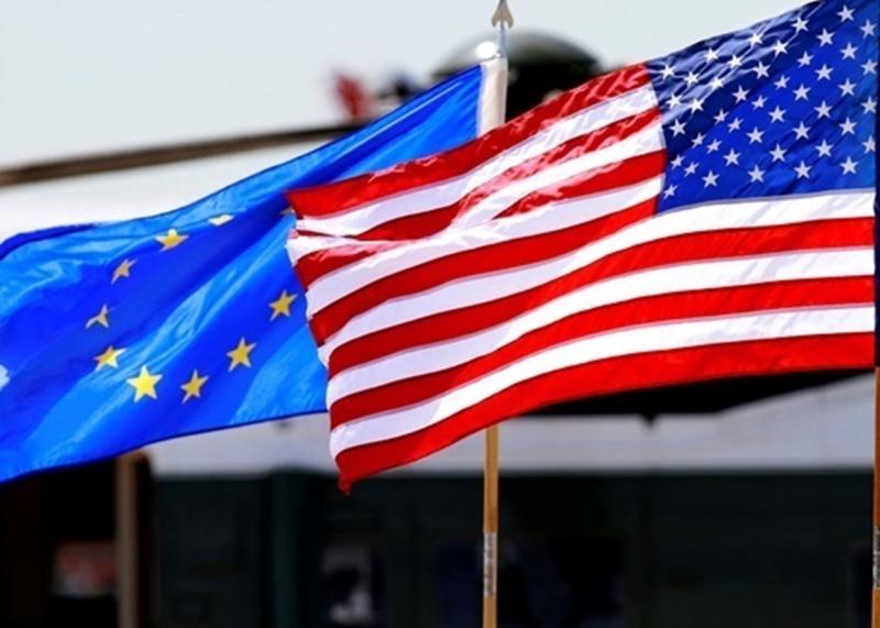 Трамп висловлює загрозу впровадження 17% мит на товари з Європейського Союзу.
