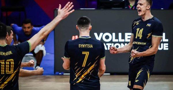 Україна з труднощами здолала Нідерланди в рамках волейбольної Ліги Націй.
