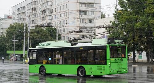 Харківський тролейбус знову повернувся до роботи на основному маршруті.