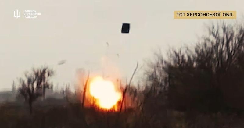 ГУР та Рух опору здійснили підрив автомобіля з ворогами в Херсонській області. ВІДЕО