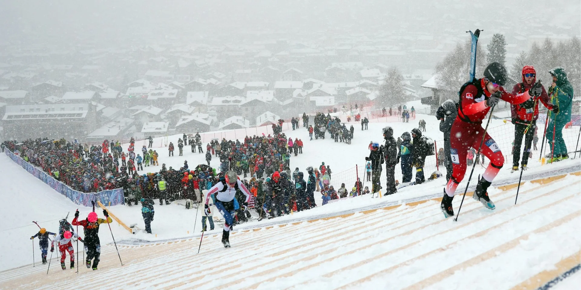 Скі-альпінізм на Олімпійських іграх 2026 року: в Італії пройшли знакові змагання – фоторепортаж.