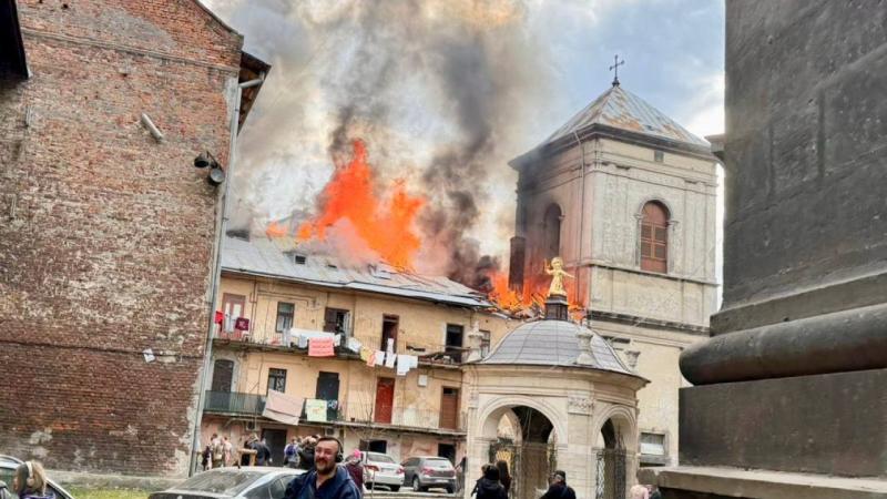 Вибух у серці Львова (відеоматеріали)