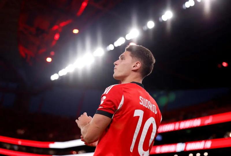 Судаков не зіграє у наступному матчі Бенфіки - джерело пояснило причину - Футбол24