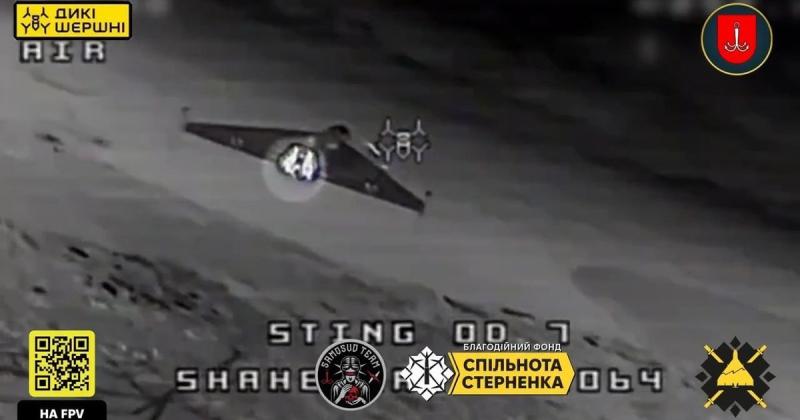 Пілоти 11-ї бригади Національної гвардії України за допомогою дронів-перехоплювачів 