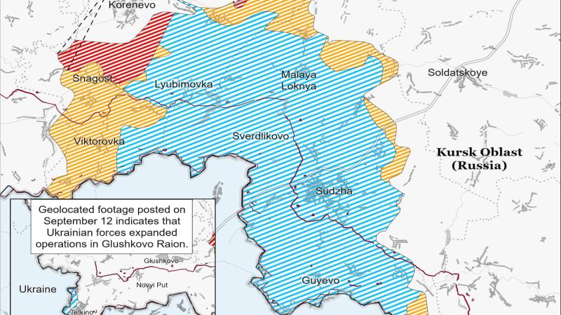 Експерти ISW прогнозують, що російські війська зустрінуть серйозні перешкоди під час спроб контратак на Курщині.