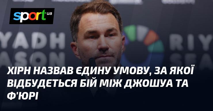 Хірн визначив єдину умову, при якій відбудеться поєдинок між Джошуа і Ф'юрі.