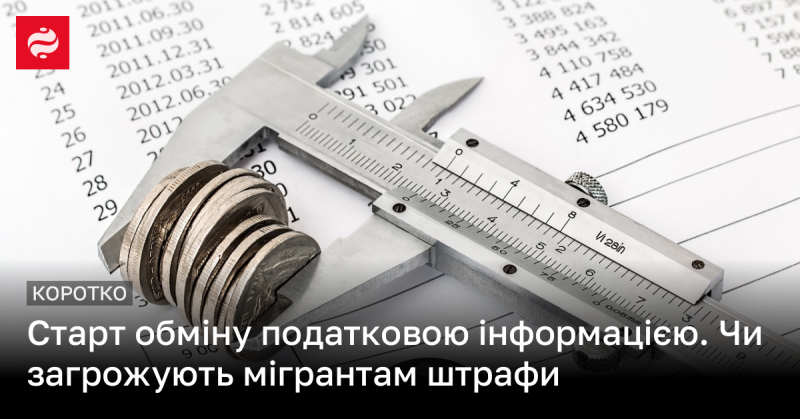 Запуск обміну податковими даними: чи можуть мігранти зіткнутися з фінансовими санкціями?