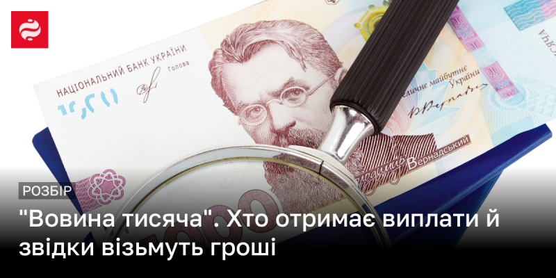 Вовина тисяча. Хто буде отримувати фінансову підтримку і звідки будуть взяті кошти?