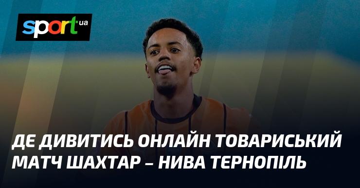 Шахтар зустрічається з Нивою Тернопіль у товариському поєдинку. Слідкуйте за трансляцією онлайн в реальному часі!