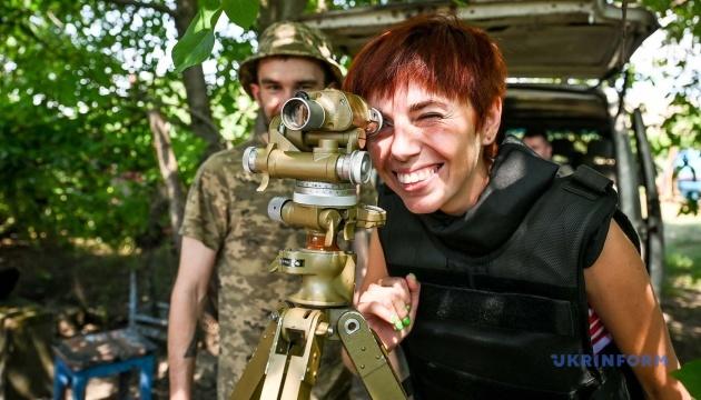 Ольга Звонарьова, журналистка агентства Укрінформ.