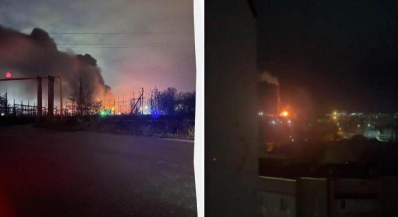 В Росії лунали вибухи: вогонь охопив енергетичні установки та нафтопереробні заводи (відео)