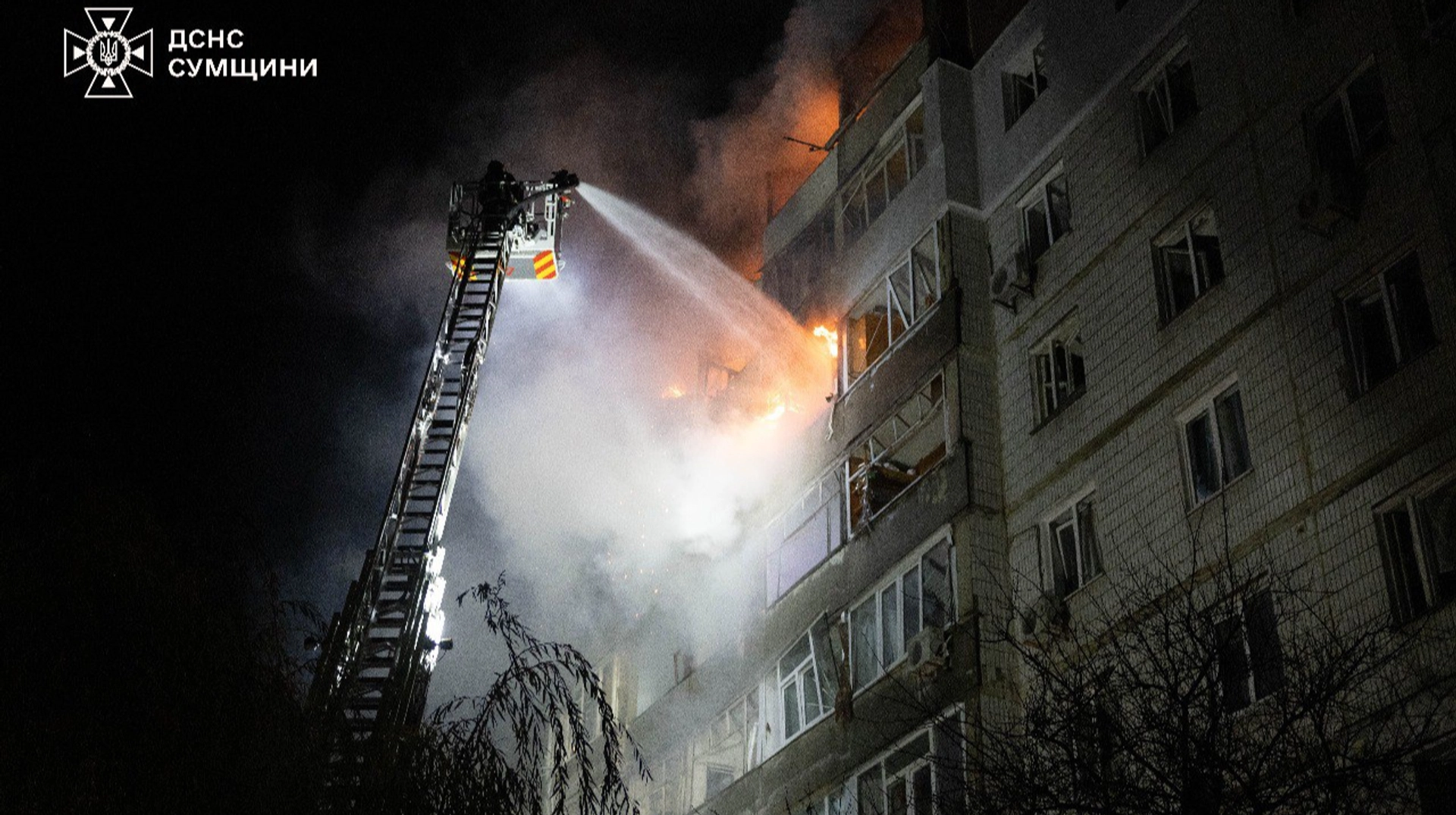 Внаслідок атаки російських безпілотників у Сумах постраждали 11 осіб, серед яких є четверо дітей.