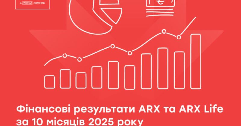 Фінансові результати діяльності ARX та ARX Life за період з січня по жовтень 2025 року -- Delo.ua