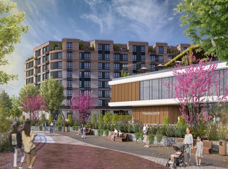 Житловий комплекс в Ужгороді: простір, де місто розкриває свої нові грані.