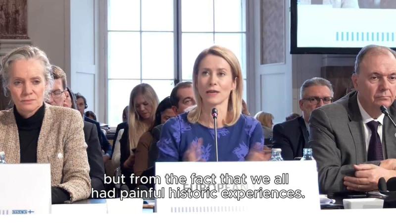 Каллас: протягом останнього століття Росія здійснила військові вторгнення в 19 країн, серед яких є чимало держав, що входять до складу ОБСЄ.