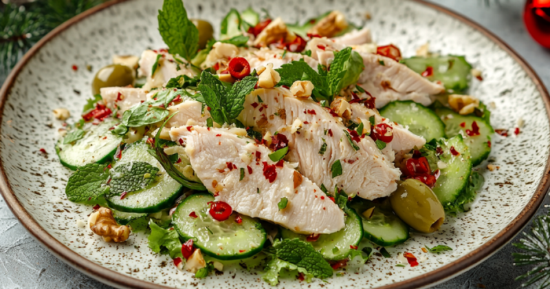 Відвідувачі запитують рецепт миттєво: салат, що вражає своїм виглядом, але готується всього за кілька хвилин.