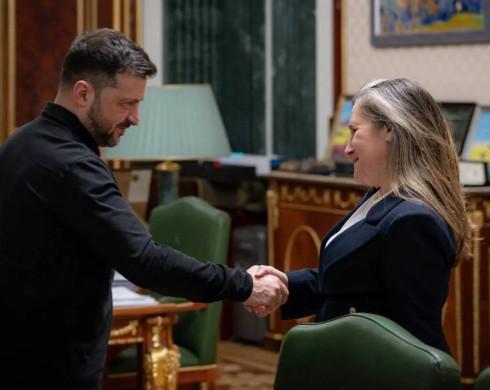 Христя Фріланд зайняла пост радника президента України у сфері економічного розвитку.