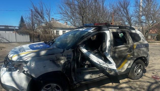 У Нікополі російські війська здійснили напад на поліцію за допомогою дронів, внаслідок чого постраждали кілька правоохоронців.