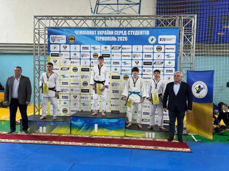 Спортсмени з Надвірної вибороли п'ять нагород на Чемпіонаті України з дзюдо.